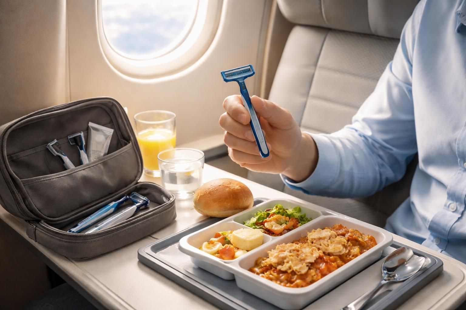 découvrez tout ce qu'il faut savoir sur les rasoirs jetables en avion : règles, utilisations et conseils pour voyager sereinement avec votre rasoir.